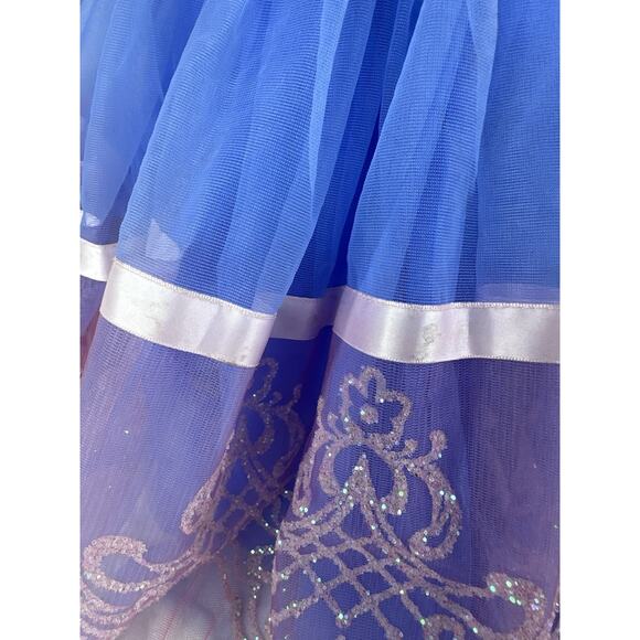 Weissman Girl’s Blue Pink Tutu Dance Pageant Dress Up Party Costume Size MC - Picture 4 of 8